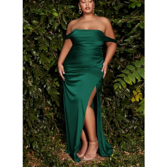 sachin and babi light blue dress Emerald Green Prom Dresses main image 0